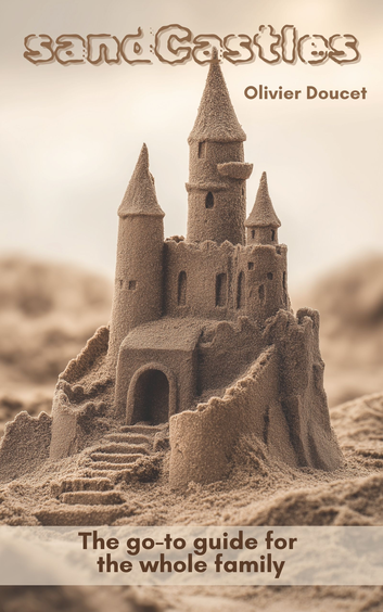 Sandcastles family guide book cover by Olivier Doucet